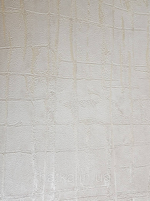 Обои Marburg Tango 58808 лофт 3д под штукатурку под бетон светло бежевые с серебром 10х0,70 Киев - изображение 1