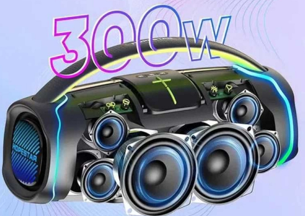 Hopestar A65 - 300W Bluetooth колонки черные (Оriгинал) Харьков - изображение 6