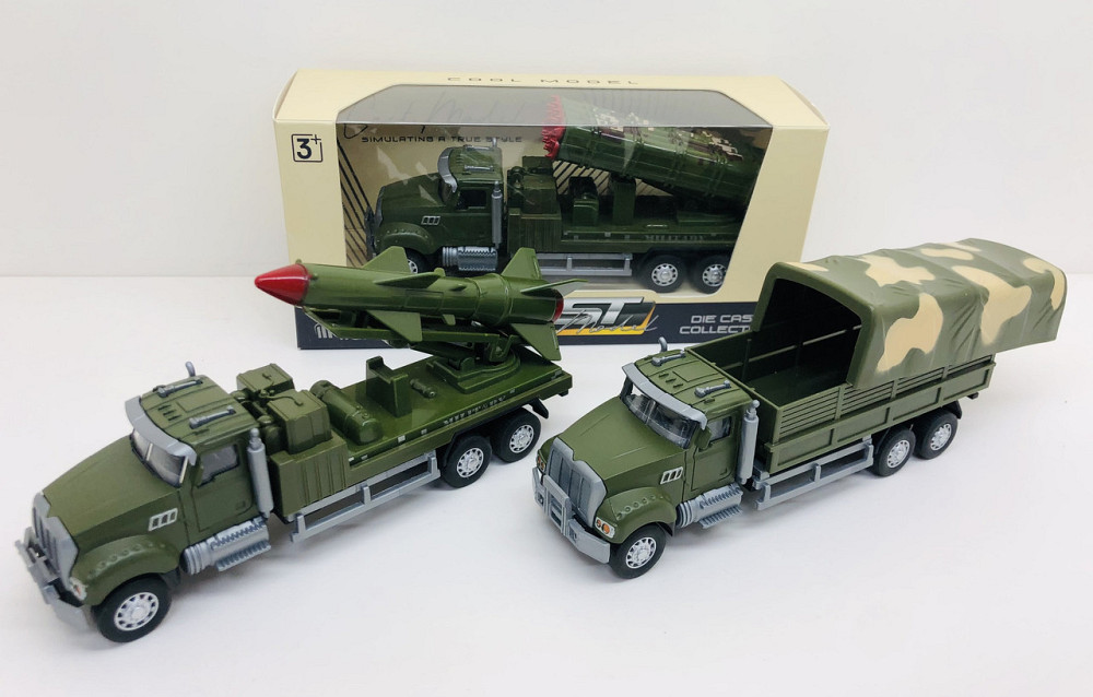 Игрушка DIY Toys Машинка военная техника металл, в ассорт (CJ-2155535) (6809363) Киев - изображение 1