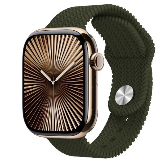 Розумний смарт-годинник HK10 Pro Max Зелений Вінниця - фото 1