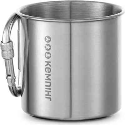 Чашка туристическая Кемпінг зі складним карабіном 300 мл (4823082715978) Винница