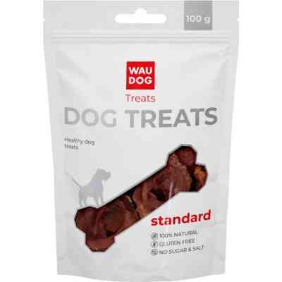 Ласощі для собак WAUDOG Treats Качині кільця 100 г (4446) Вінниця