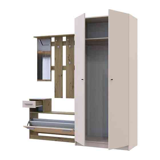 Прихожая Doros Alice и шкаф Promo Дуб Эвок/Кашемир DRS-011754 (42005160) Днепр