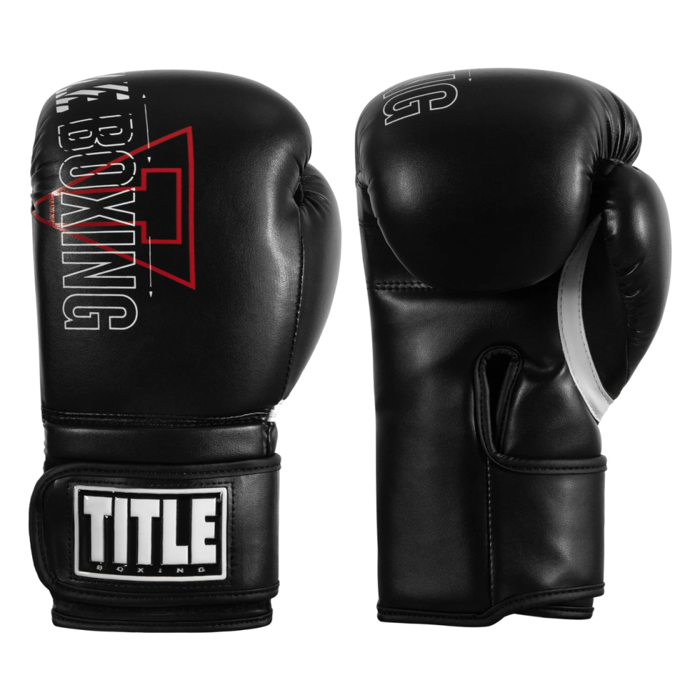 Боксерські рукавиці TITLE DYNAMIC STRIKE HEAVY BAG GLOVES Black 12 oz Каменское - изображение 3