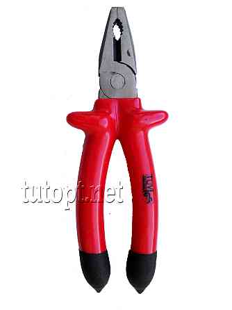 Плоскогубцы с прорезиненными ручками 21 см Днепр