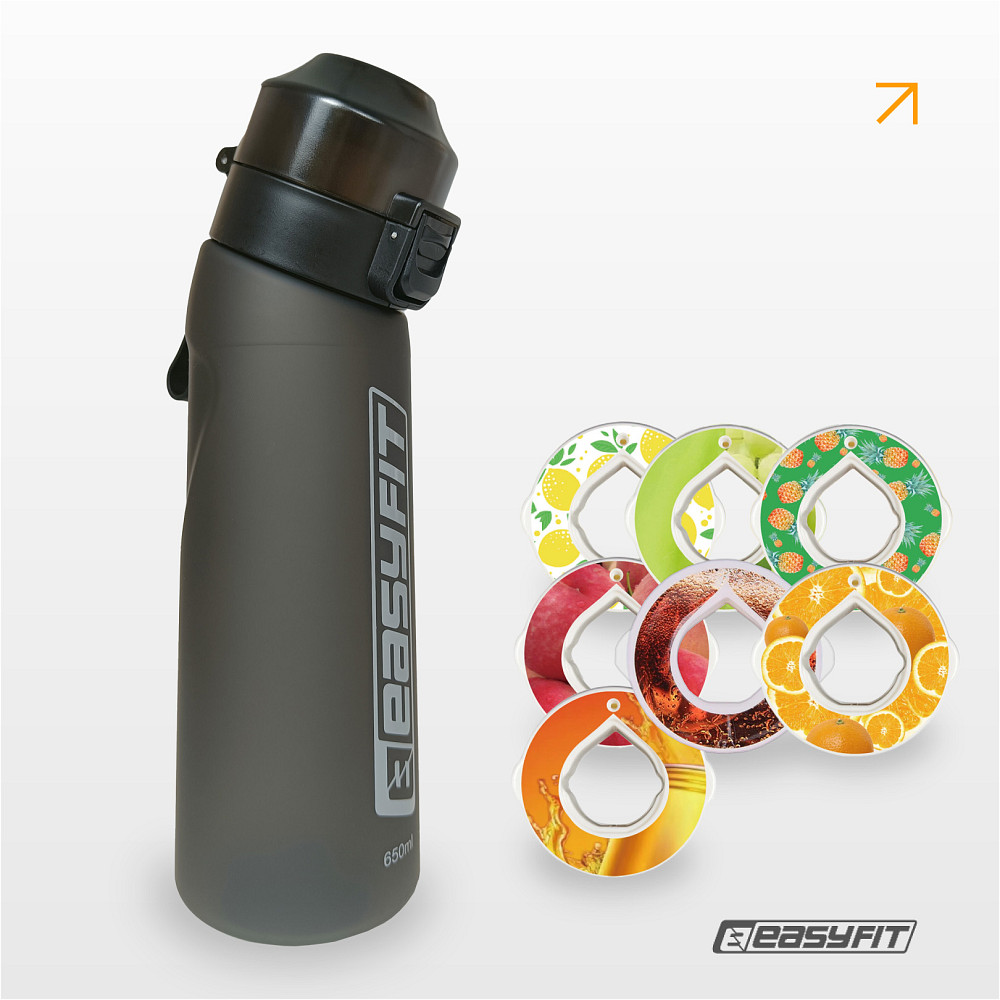 Спортивна пляшка для води зі смаками EasyFit Air Up (7 ароматизованих капсул у комплекті), 650 мл Коломия - фото 1