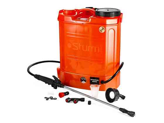 Обприскувач садовий акумуляторний 12 л Sturm GS8212B (містить опис) Рівне