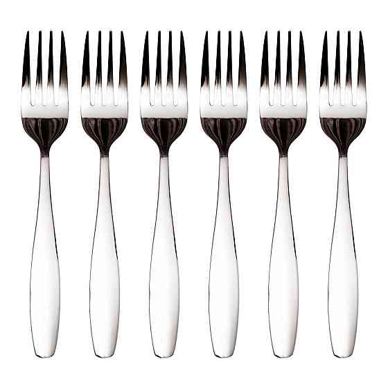 Набор десертных вилок из серебра, 6 штук Киев