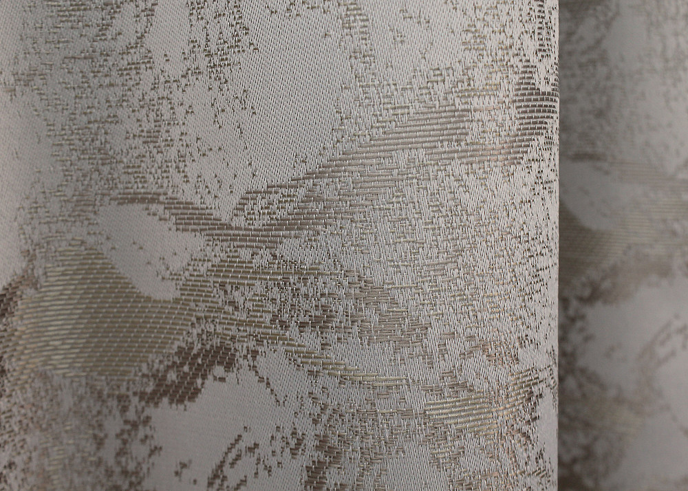 Комплект готовых штор VR-Textil Жаккард Мрамор Al3 № 1596ш Светло-серый с мокко 145х270 см 2 шт (33-0476) Киев - изображение 8