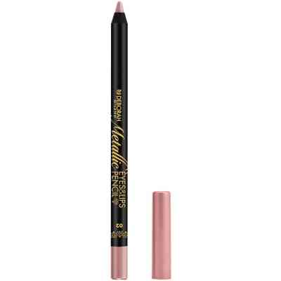Карандаш для глаз Deborah Metallic Eyes&amp;Lips Pencil 02 - Metallic Rose (8009518320824) Вінниця