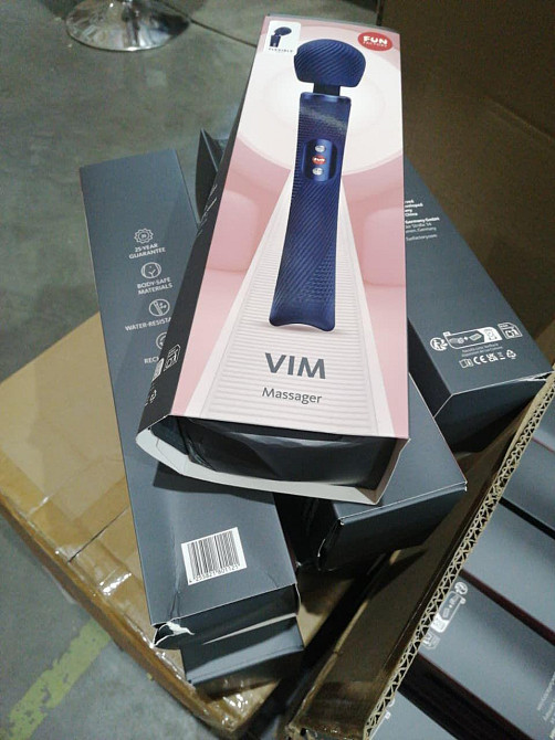 Вибромассажер Fun Factory VIM Vibrating Wand Nightblue (мятая упаковка!!!) Sex Aura Киев - изображение 2