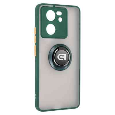 Чохол до мобільного телефона Armorstandart Frosted Matte Ring Xiaomi 13T / 13T Pro Dark Green (ARM72718) Вінниця