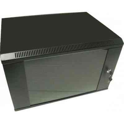 Шафа настінна Hypernet 9U 19" 600x600 (WMNC66-9U-FLAT-BLACK) Вінниця
