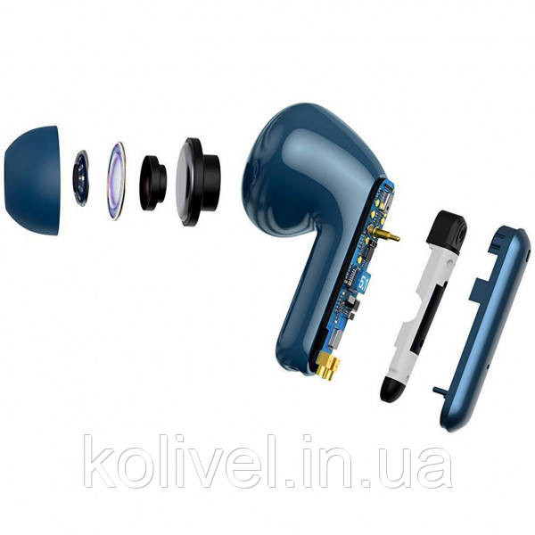 Навушники з мікрофоном Baseus SIMU ANC True Wireles Earphones S1 Pro Сині (NGS1P-03) Киев - изображение 5