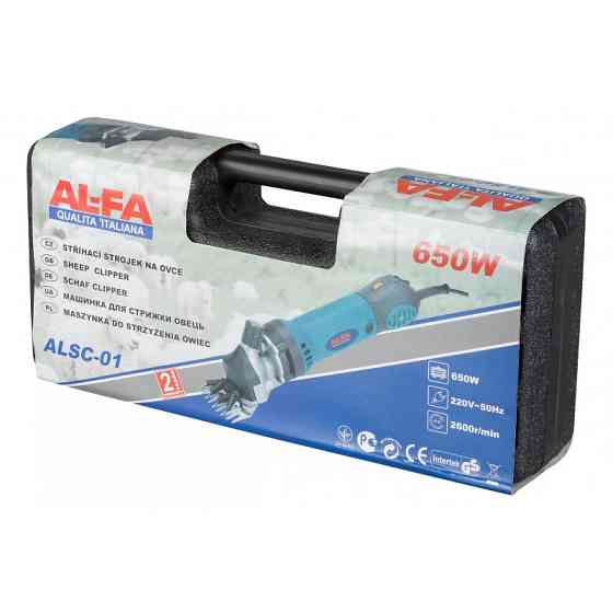 Машинка для овець AL-FA ALSC01 – 650Вт, плавне регулювання, комфортна ручка Івано-Франківськ