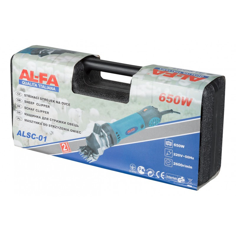 Машинка для овець AL-FA ALSC01 – 650Вт, плавне регулювання, комфортна ручка Івано-Франківськ - фото 6