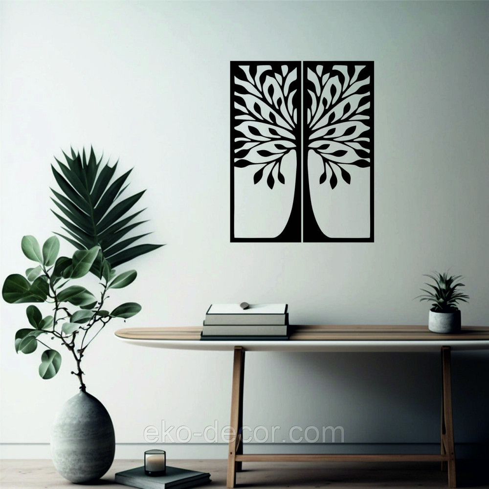 Декоративне настінне 3D Панно «Дерево»  Декор на стіну з об'ємом Київ - фото 3