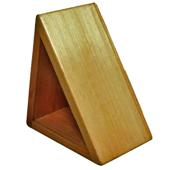 Опорний трикутний йога-блок "Бадела" сієна Миколаїв - фото 1