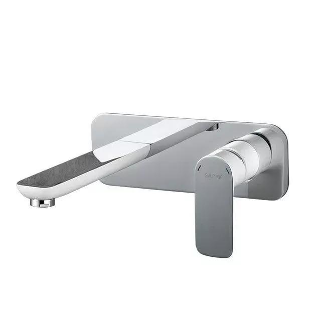 Смеситель для умывальника настенный GAPPO G1048-22 белый/хром Киев - изображение 1