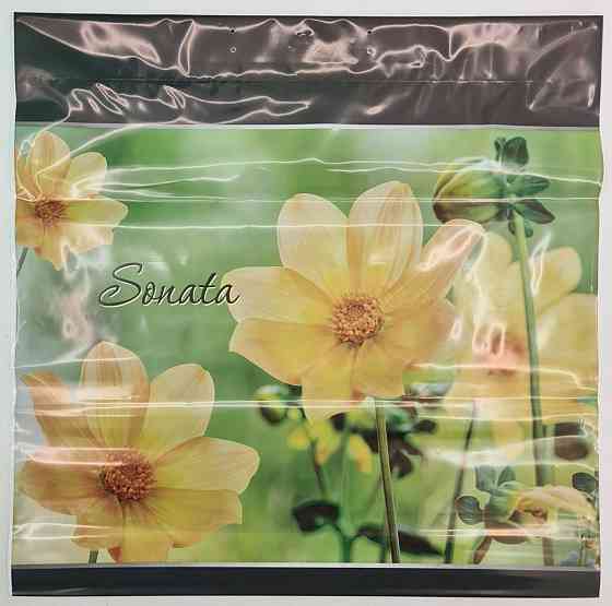 Полиэтиленовый пакет (40х40) с пластиковой ручкой