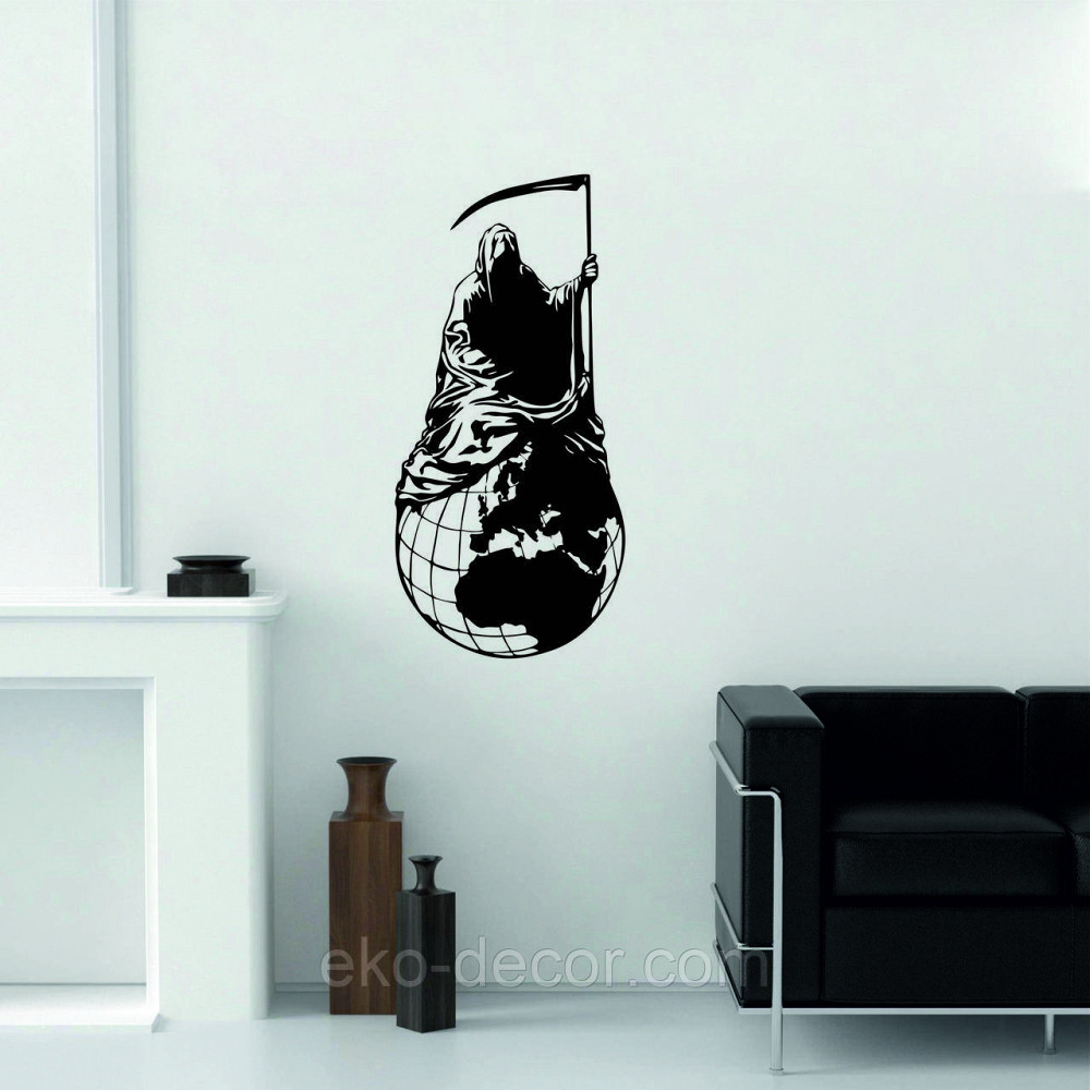 Декоративное настенное Панно «Смерть с косой», Декор на стену Киев - изображение 3