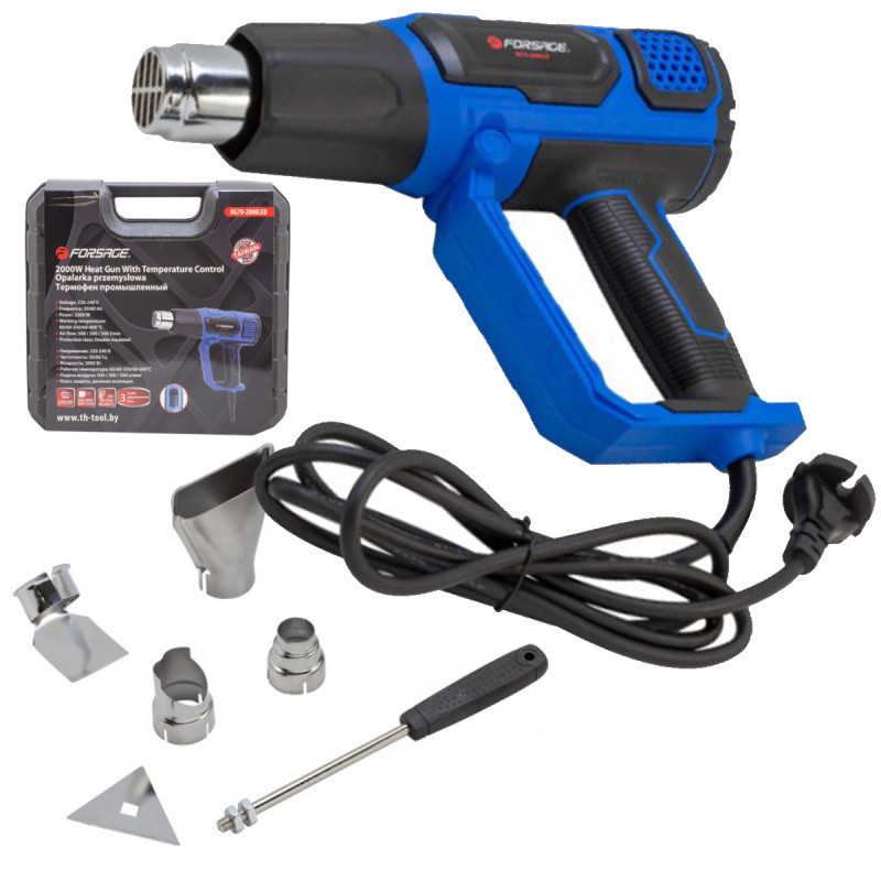 Термофен промисловий (220-240В, 2000Вт, макс. температура - 600 градусів) Одеса - фото 1