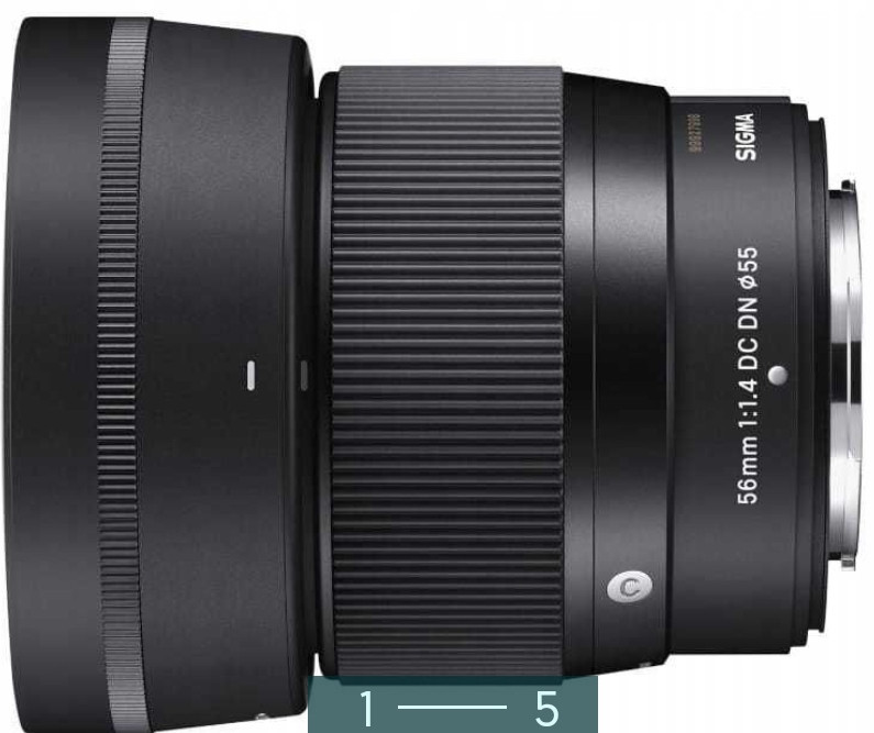 Об'єктив Новий: Sigma 56mm. F1.4 DC DN для FUJIFILM X Mount. Київ - фото 4