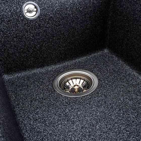 Гранітна мийка для кухні VALESO SOKIL 4150 матова Графіт Коломыя