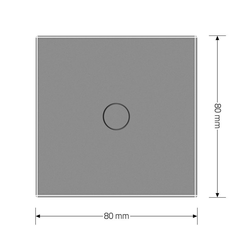 LIVOLO Розумний сенсорний диммер Livolo сірий ZigBee (VL-C7FC1D2Z-2GIP) Коломия - фото 3