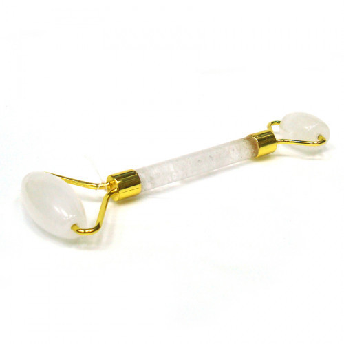 Масажер валик із каменю білий кварц Київ - фото 1