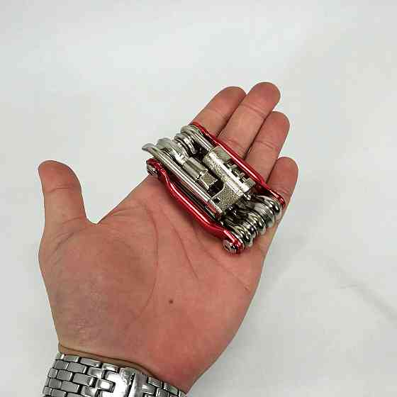 Многофункциональный велосипедный ключ BG-2121 Мультитул JV-730 11 предметов Киев