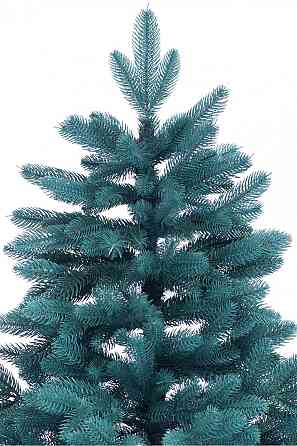Искусственная пушистая елка Элит (высота 2.30 м) литая (Голубая) Винница