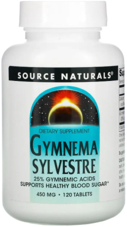 Джимнема Сільвестра Source Naturals Gymnema Sylvestre 120 таб Київ