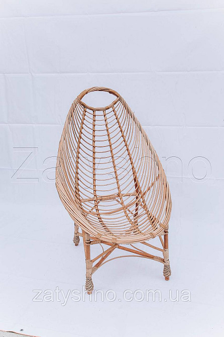 Кресло  плетеное большое удобное Киев - изображение 1