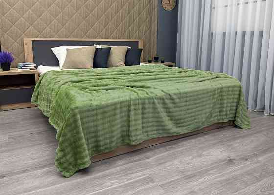 Плед-покривало 200х230 см (+-5см) Soft Night  Салатовий (87-130) Київ
