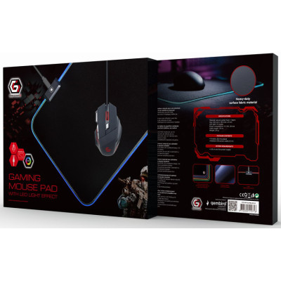 Коврик для мышки Gembird MP-GAMELED-M Винница - изображение 2
