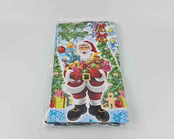 Новогодний ,картонные пакеты с ручками Гигант вертикальный 30х47х12-025 (12 шт) Харьков