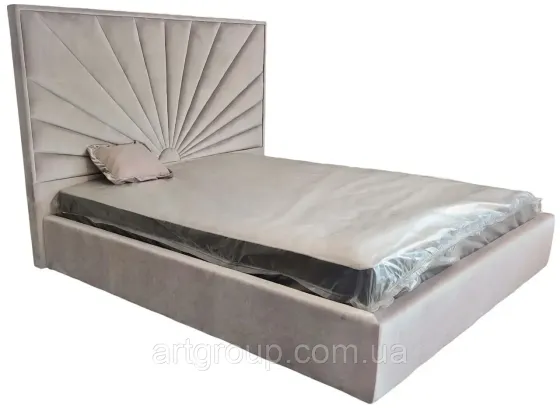 Кровать Двуспальная Sunrise Comfort 140 х 190 см Simple С подъемным механизмом и нишей для белья Мокко Днепр