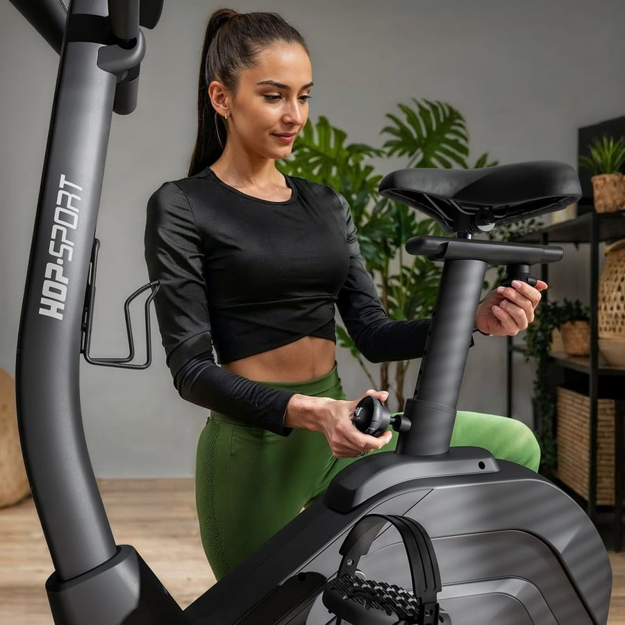 Велотренажер Hop-Sport HS-120H Argo черный Киев - изображение 4