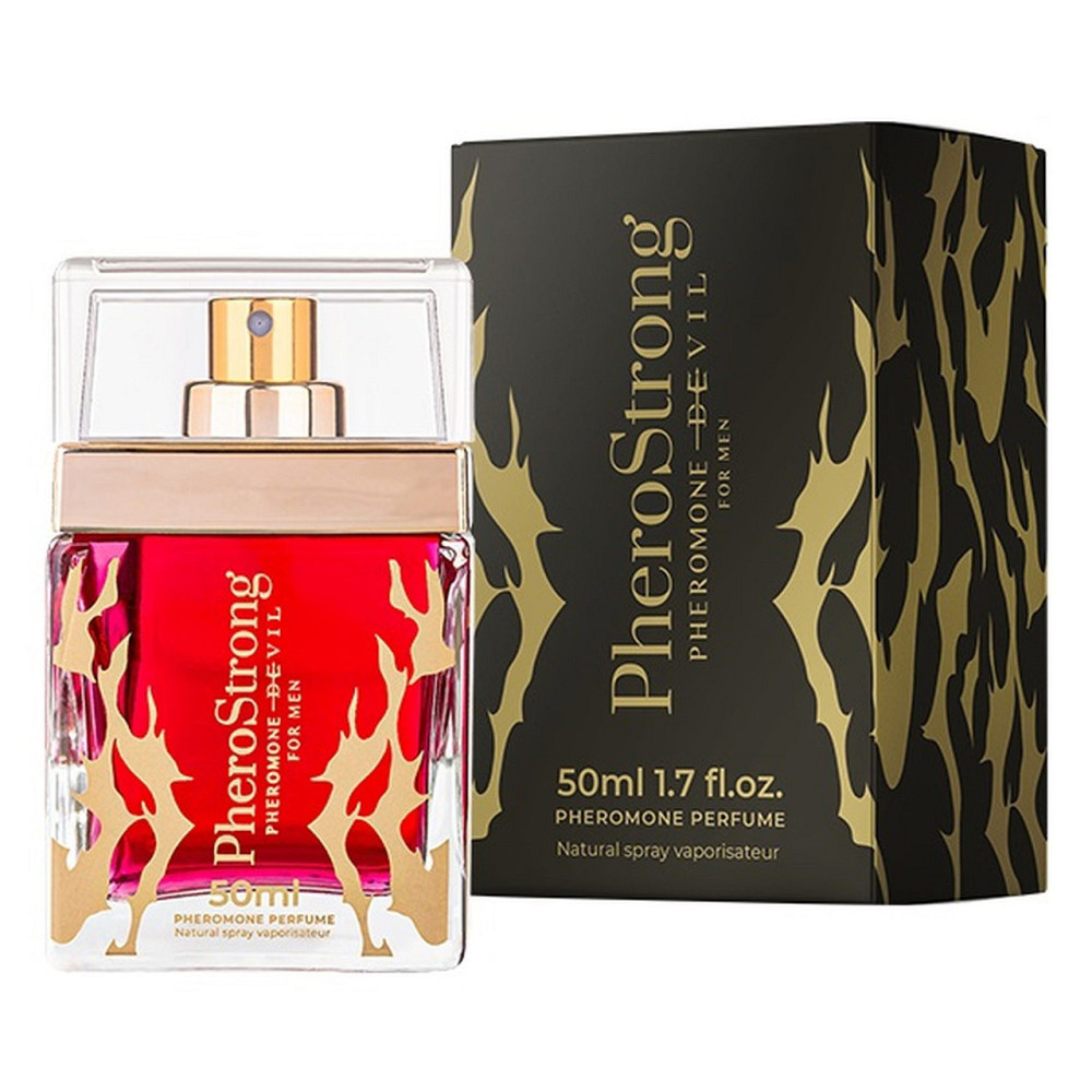 Туалетна вода із феромонами PheroStrong Devil for Men 50 ml, 3200053 Sex Aura Київ - фото 1