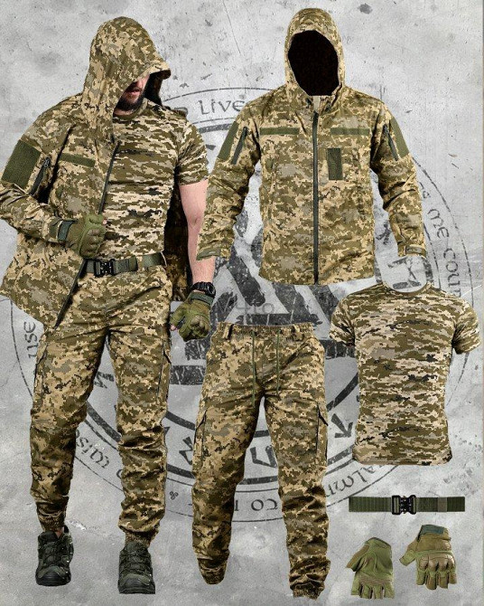 Летний тактический костюм START 5в1 пиксель ДЛ6447 Одесса - изображение 1