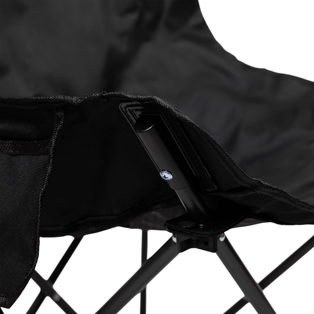 Крісло розкладне туристичне 47х58х70 см з кишенею Чорне SJ-0056-1 Київ - фото 6