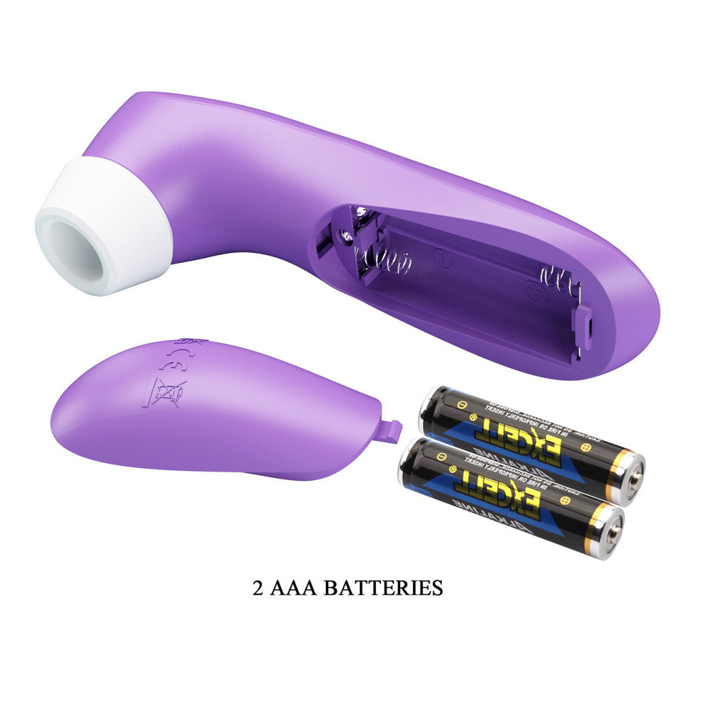 Вибратор с вакуумной стимуляцией клитора Sucking pleasure stimulato Breezer - Purple Sex Aura Киев - изображение 2
