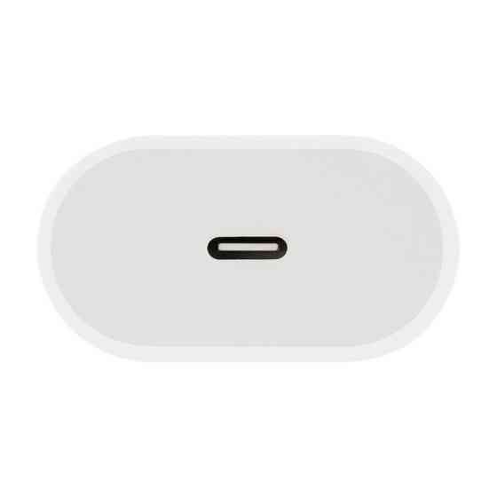 Мережевий зарядний пристрій 99% Original Charger Type-C 20W (MHJE3ZM/A / MU7V2ZM/A) (box) Рівне