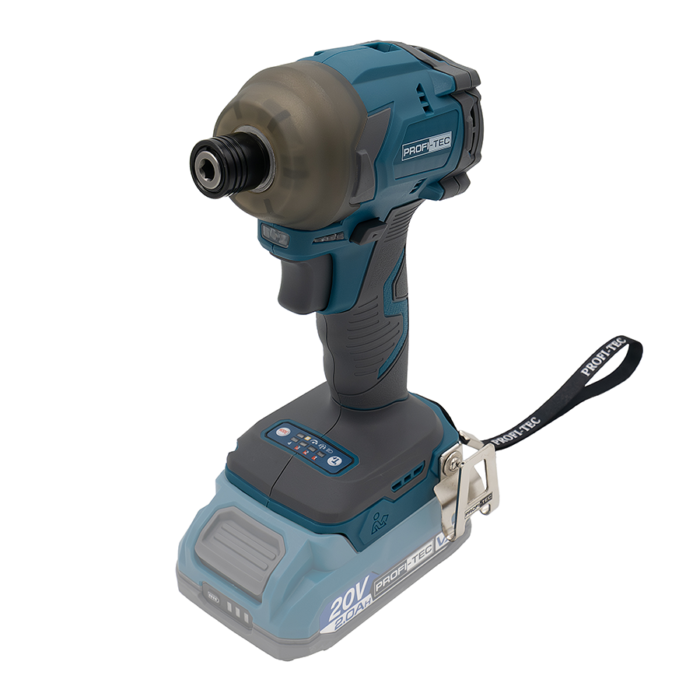 Мощный аккумуляторный гайковерт PROFI-TEC PPID2620 POWERLine : с АКБ 2шт-20V 2Ah (007132) Киев - изображение 2