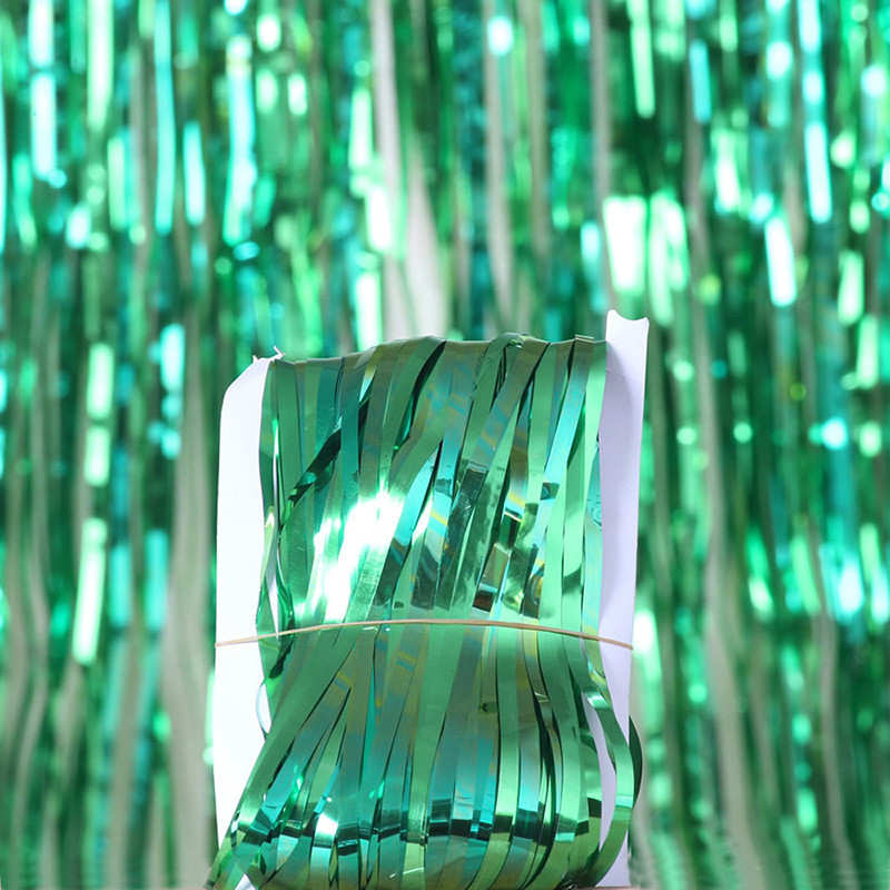 Дождик на фотозону с голограммой 1 м 1 м зеленый Киев - изображение 3