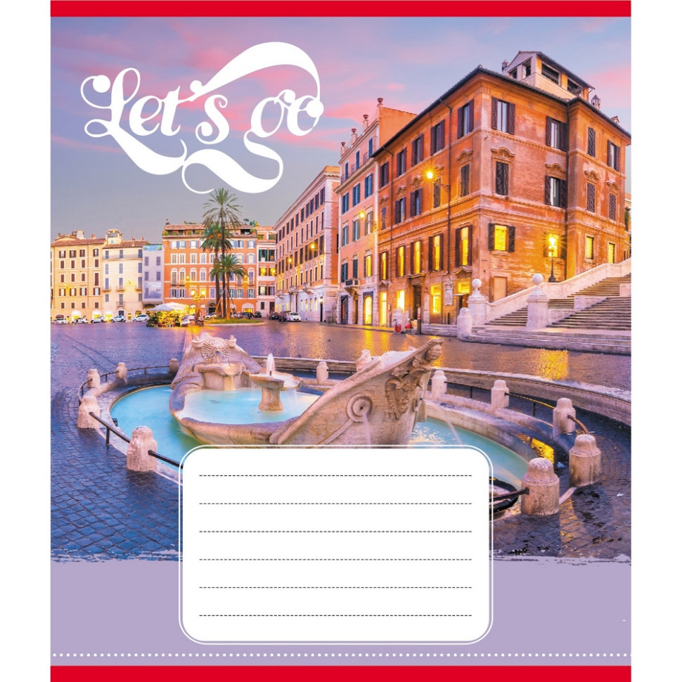 Зошит учнівський "Гоу" 036-580075L-1 в лінію, 36 аркушів Вінниця - фото 1