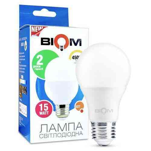 Лампа Biom BT-516 А65 15W E27 4500K Харків
