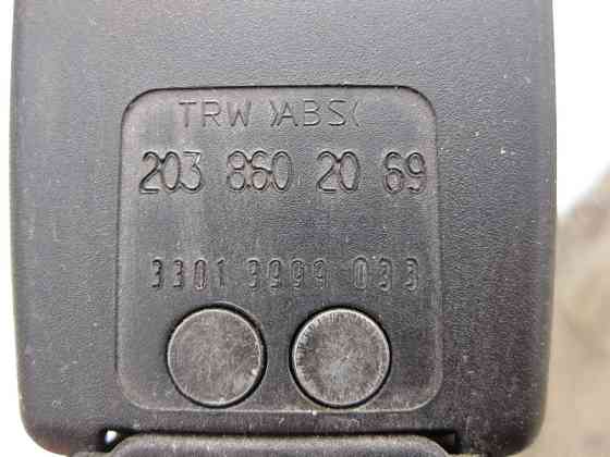 Mercedes-Benz  A2038602069 Засувка ременя безпеки задня права та центральна С-Class W203 Одеса