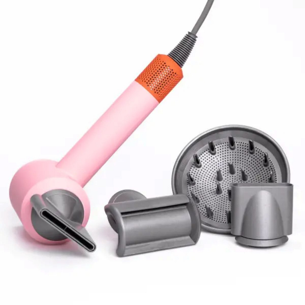 Фен стайлер для волосся 5 в 1 Supersonic Premium 1600 Вт 5 насадок 3 режими швидкості Рожевий PH770PBL Коломия - фото 7